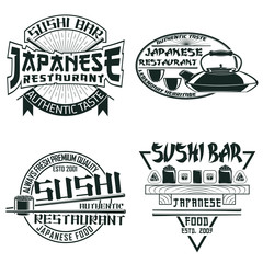 Obraz premium Set of vintage emblems