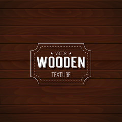 Wooden vector background