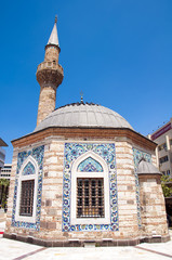 Konak Mosque also known as Yalı Mosque . It was built in 1755 it is located in Konak Square. Izmir. Turkey.