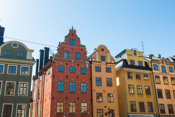Fototapeta na wymiar Stortorget square in Stockholm