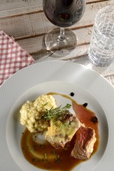 Medaglione al Brie e Marsala