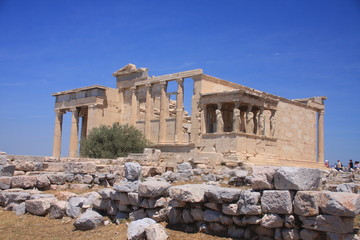 les ruines de l'Acropole