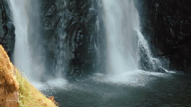 Video of Haew Narok Waterfall. It is the biggest waterfall in Khao Yai National Park,Thailand. 
