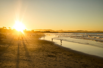 Coucher de soleil - Byron bay