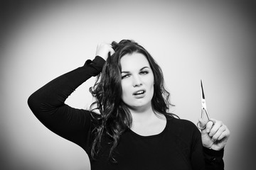 Obraz premium having a bad hair day