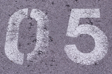 Number five concrete