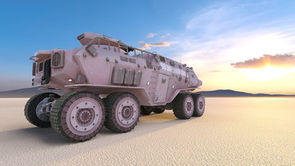 Obraz premium 装甲車