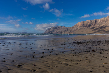 Plage de Famara, Lanzarote, Canaries