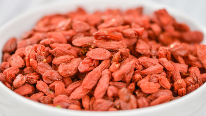 Portion of Goji Berries