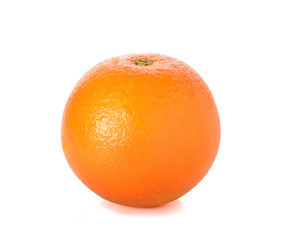 Orange fruit isolated on white