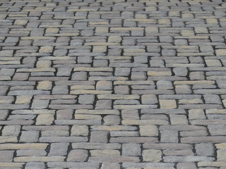 Stone driveway