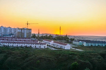 Residential area in the city of Belgorod