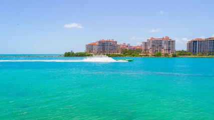 Aerial view of South Beach. Miami Beach. Florida. USA. 