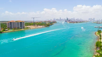Foto op Plexiglas Aerial view of South Beach. Miami Beach. Florida. USA.  © miami2you