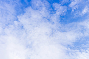 Fototapeta na wymiar Blur clouds on the sky with sun light