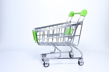 Isolated Picture : Mini Supermarket Cart
