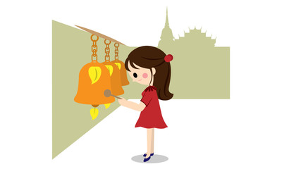 Buddhists make merit