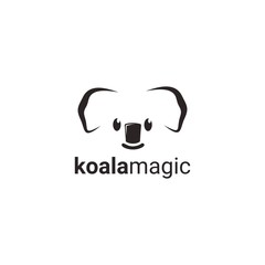 Koala magic vector illustration