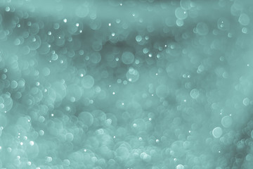 Bokeh background light blue