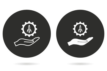 Start up - vector icon.