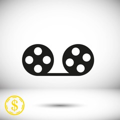 video icon stock vector illustration flat design