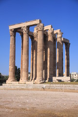 Obraz premium L'Olympieion ou temple de Zeus