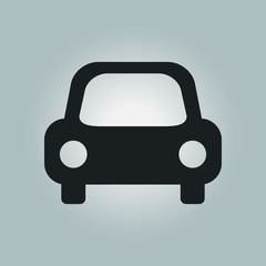 Transport icon. Car sign. Delivery transport symbol.