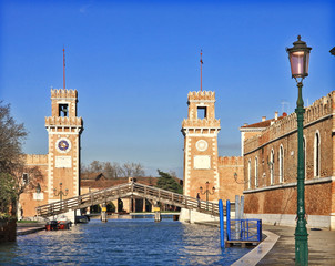 the Arsenal of Venice is a famous landmark and was important shipyard since 1104, contributing...