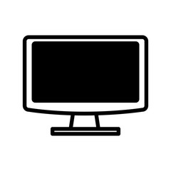 Modern tv technology icon vector illustration graphic design
