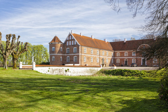 L&oslash;venholm castle near Randers, Denmark