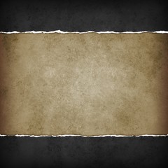 Grunge old paper background - Aged pages for scrapbooking - Retro style illustration backdrop - Light brown vintage stained canvas