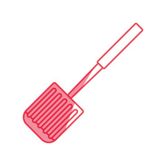 spatula kitchenware tool vector icon illustration graphic design