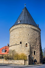 Obraz premium Goslar, Stadtmauer Turm