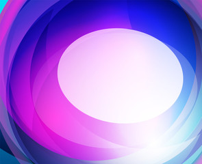 Shiny wave, glass futuristic hi-tech design. Vector abstract background