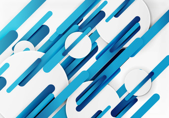 Cut 3d paper color straight lines abstract background