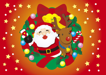 サンタ・トナカイ