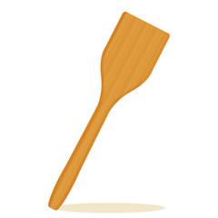 Kitchen shovel, wood texture