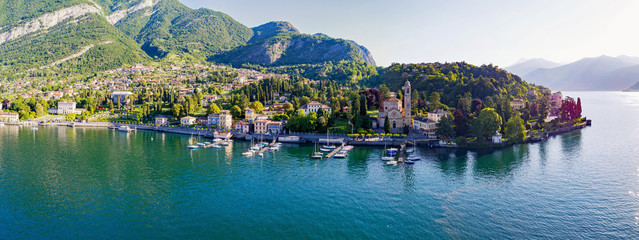 Lago di Como (IT) - Tremezzo -  Vista aerea panoramica