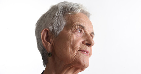 portrait of a senior woman