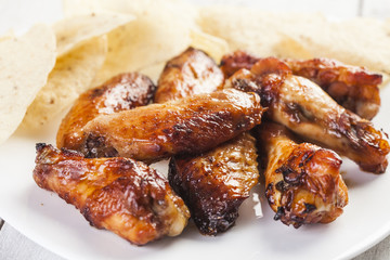 BBQ chicken wings