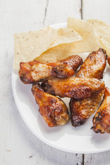 BBQ chicken wings