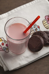 Strawberry milkshake