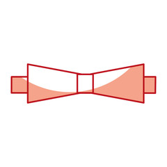 elegant bowtie isolated icon vector illustration design