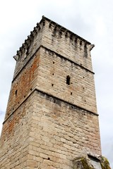 Obraz premium les tours de Merle,citadelle féodale en Corrèze