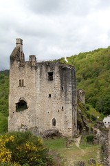 les tours de Merle,citadelle féodale en Corrèze
