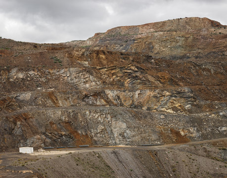 La Union, Abandoned Silver Mines, Murcia, Spain