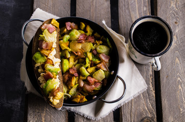 Sandwich with vegetables
