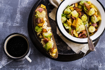 Sandwich with vegetables
