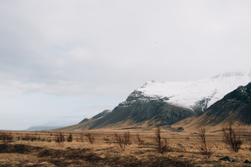 Fototapeta na wymiar Mountains Iceland