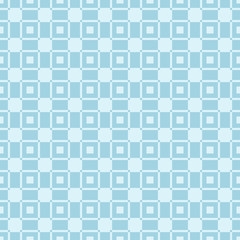Abstract geometric background. Blue and white seamless pattern